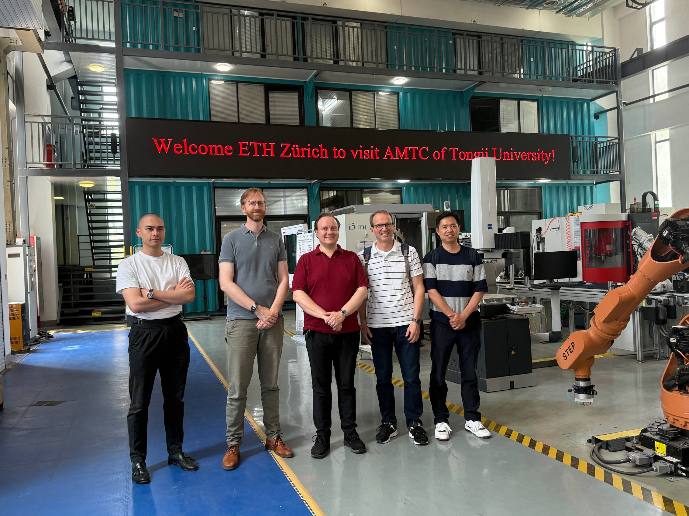 Prof. Dr.-Ing. Christopher Ehrmann at the Advanced Manufacturing Technology Center (AMTC)