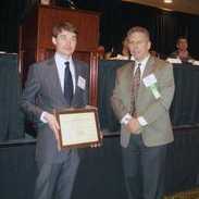 Dr. Christoph Bode is recognized with a honorable mention in the 2009 Elwood S. Buffa Doctoral Dissertation Competition