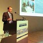 Prof. Dr. Stephan M. Wagner moderated during the Aviation Forum 2012 in Hamburg.